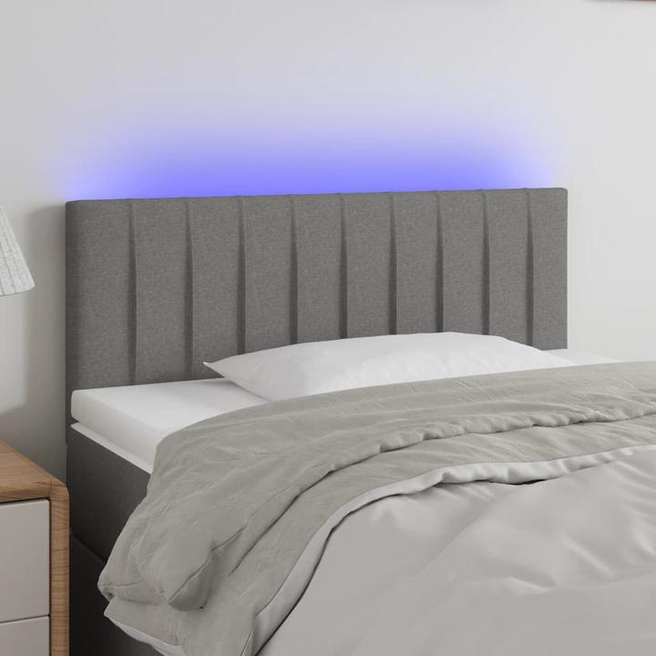 Actual product image vidaXL LED Kopfteil (100 x 5 x 88 cm)