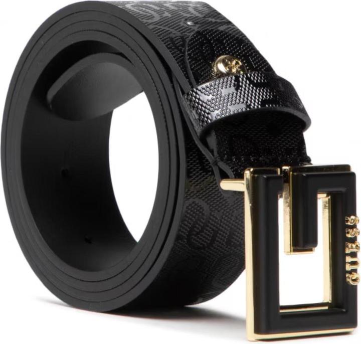 Actual product image Guess Blackne, Textile Belt, Black, For Women, Size L (L)