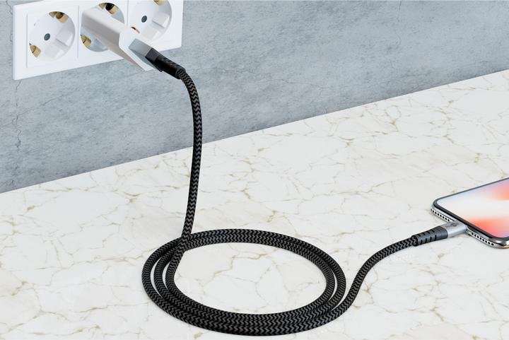 Produktbild Goobay USB A – Micro USB B (0.50 m, USB 2.0, 15 W)
