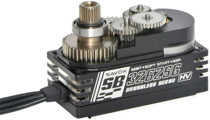 Produktbild Savöx SB-3262SG (8,4V/35kg/0,065s) Brushless Digital Low Profile Servo mit Alugehäuse