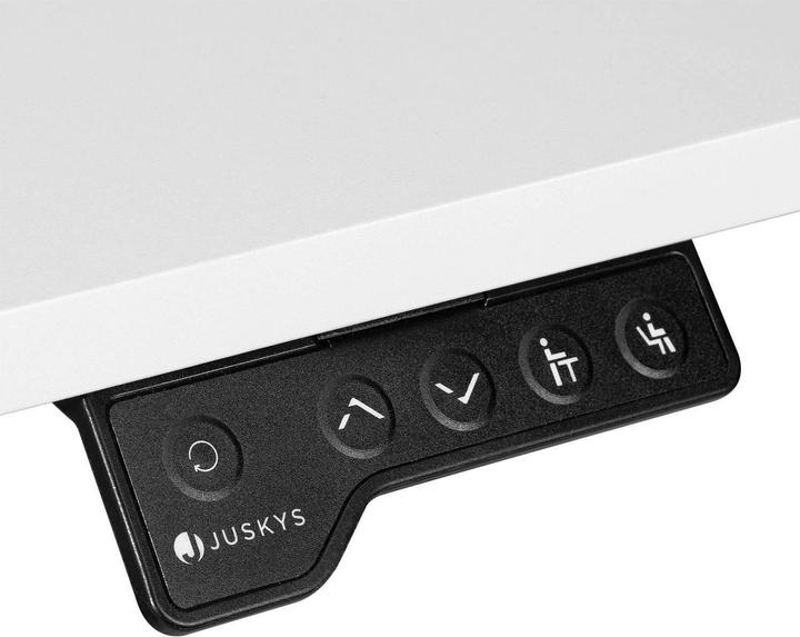 Actual product image Juskys Adjustable desk (140 x 60 cm)