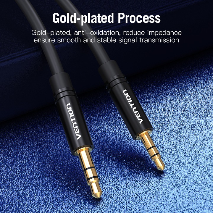 Image du produit Vention Prise jack 3,5 mm - prise jack 2,5 mm (1.50 m, 2,5 mm, Jack 3,5 mm (AUX))