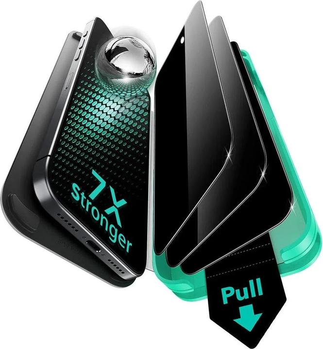 Actual product image ESR Privacy Armorite Screen Protector UltraFit (3 pcs., Apple iPhone Air)