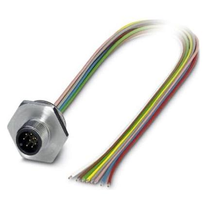 Phoenix Contact Wanddurchführung, Elektronikkabel + Stecker