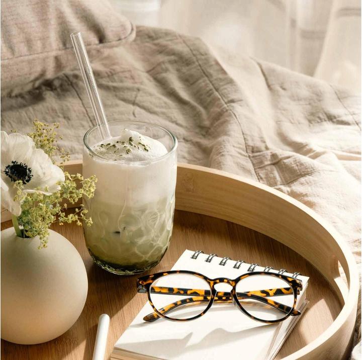 Produktbild Leonardo Latte Macchiato Becher Gocce 390 ml, 2 Sück, Grün (390 ml, 2x)