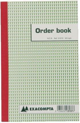 Exacompta Order book white paper 21 x 13.5 cm