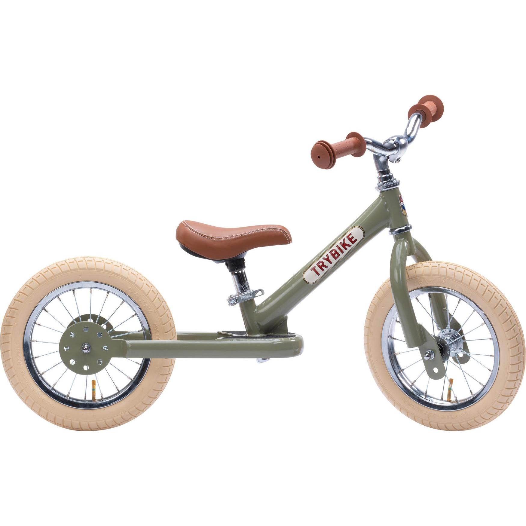 Trybike 2 wheels steel - Vintage green (30TBS-2-GRN-VIN) (9.65")