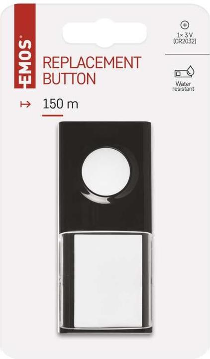 Actual product image Emos Replacement button for wireless doorbell P5727 (Wireless)