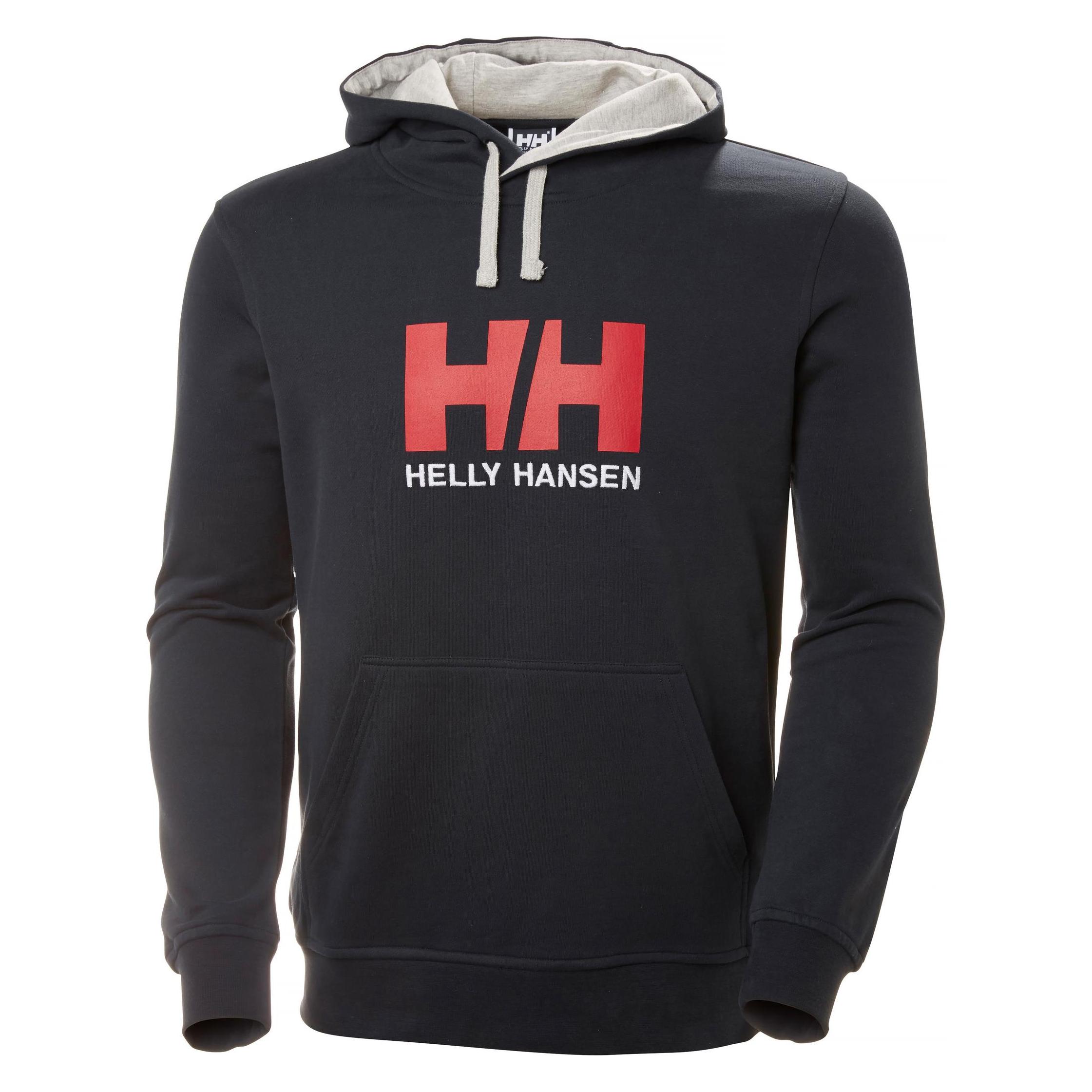 Helly Hansen, Herren, Pullover, Logo Hoodie, Blau, (S)