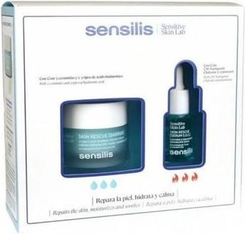 Image du produit Sensilis Skin Rescue Barrier Repair Cream Set 2 Pieces - 50ml Each (Set soin du visage)