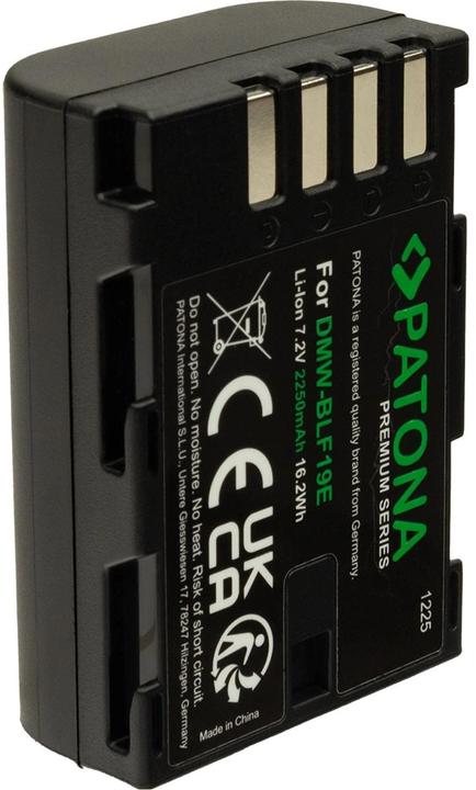 Produktbild Patona Premium Akku Panasonic DMW-BLF19E (Kamera Akku)