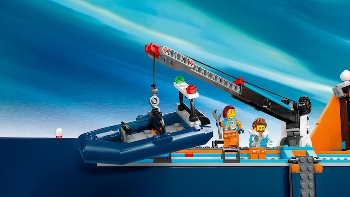 Image du produit LEGO Navire de recherche sur l'Arctique (60368, LEGO City)