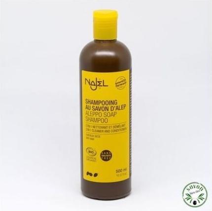 Actual product image Najel Aleppo Soap Shampoo for Dry Hair (Liquid shampoo)