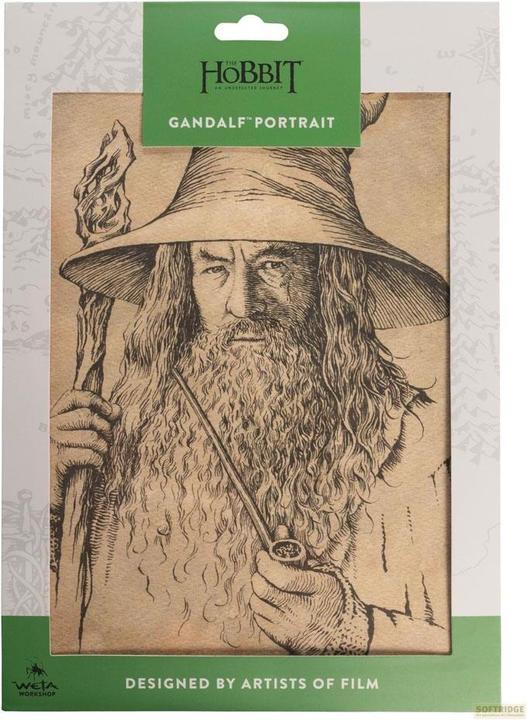 Image du produit Weta Workshop The Lord of the Rings - Portrait of Gandalf The Grey Statue Art Print (21 x 28 cm)
