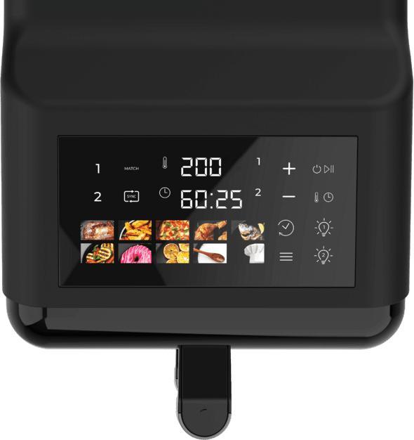 Actual product image Cecotec Heissluftfritteuse, 6 Liter, 2900W, Cecofry DuoLevel