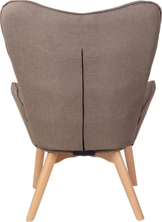 Produktbild CLP Lounger Durham Stoff, taupe