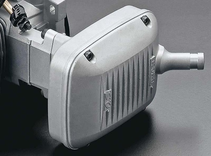 Actual product image O.S. Engines GT15 with Rezo E-4040 (38160)