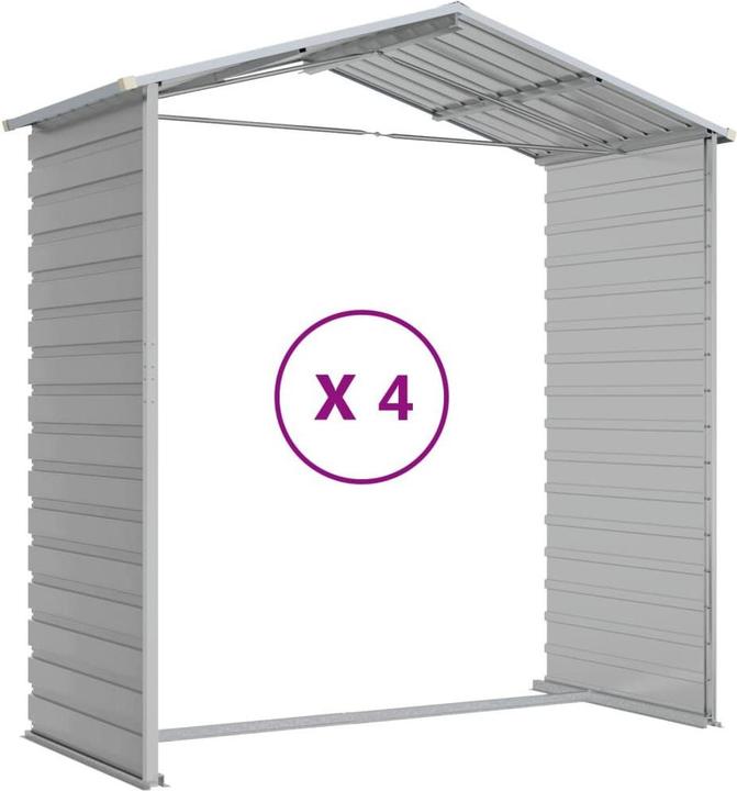 Produktbild vidaXL Gartenschuppen