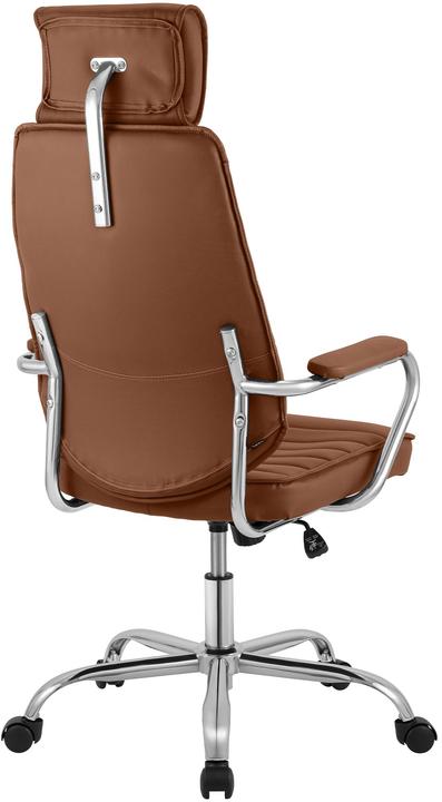 Immagine prodotto CLP Sedia da ufficio Rako, marrone chiaro