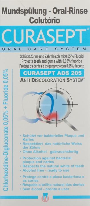 Actual product image Curasept ADS 205 Mouthwash 0.05 % Fl 200 ml (200 ml, Mouthwash)