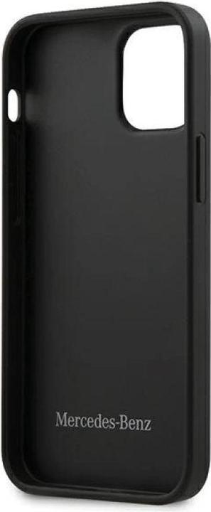 Produktbild Mercedes-Benz Wave Line - iPhone 12 mini 5.4 - Schwarz - Hard Cover - Original Schutzhülle (Apple iPhone 12 mini)