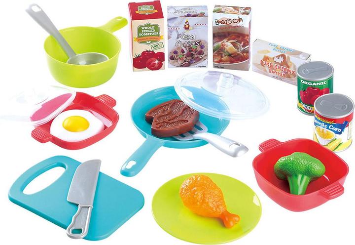 Productafbeelding PlayGo Keukengereedschap & voedselset - 21 stuks