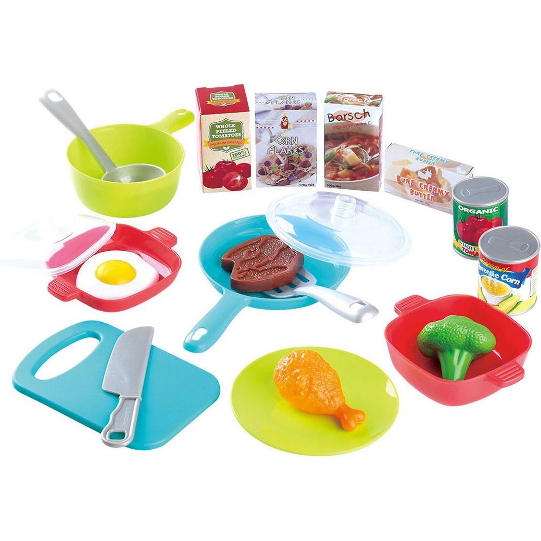 PlayGo Kitchen Tools & Food Set - 21 Pcs