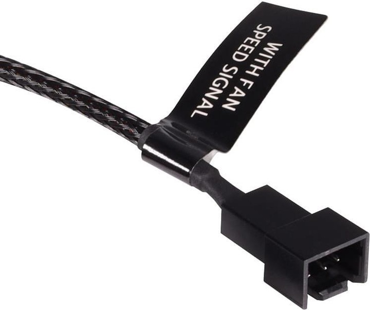 Produktbild Alphacool LK Y-Splitter 3-Pin auf 4x 3-Pin 30cm (0.30 m, Kunststoff)