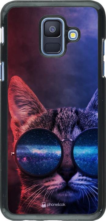 Immagine prodotto PhoneLook Occhiali Coque Red Blue Cat (Samsung Galaxy A6)
