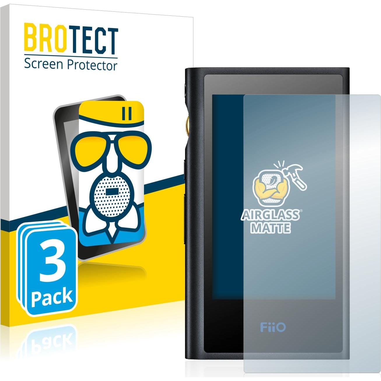 BROTECT Schutzglas Schutzfolie Displayschutz Display Schutz Glas Folie matt, MP3 + Media-Player Zubehör