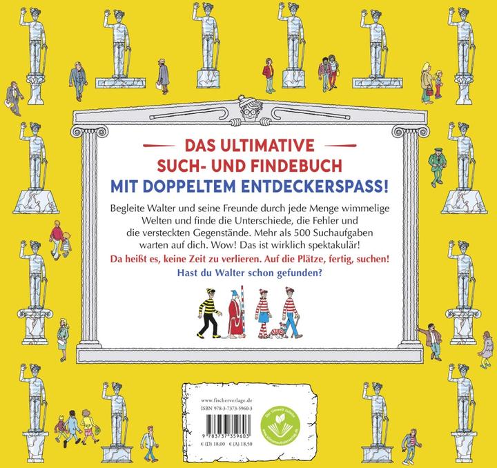 Produktbild Wo ist Walter? Finde den Fehler (Deutsch, Martin Handford, 2023)