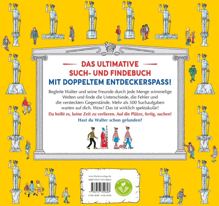 Immagine prodotto Wo ist Walter? Finde den Fehler (Tedesco, Martin Handford, 2023)