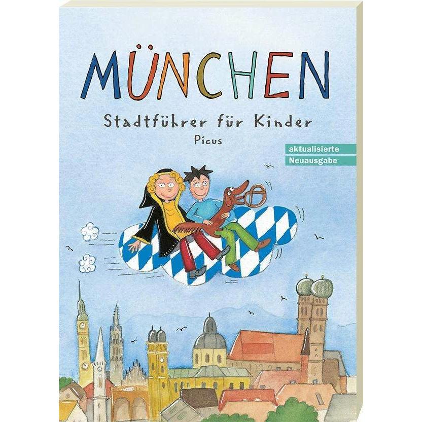 München. Stadtführer für Kinder, Landkarte