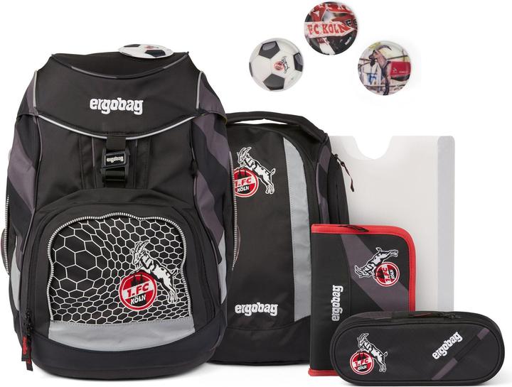 Produktbild Ergobag Pack Schulranzen-Set 6tlg. inkl. Klettie-Set (17 l)