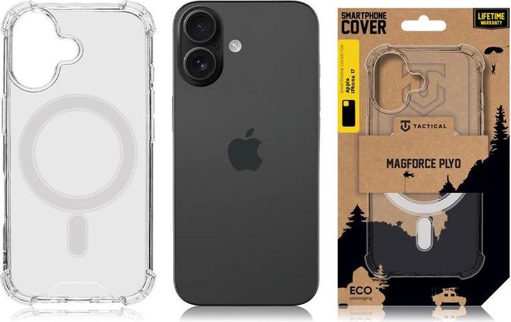 Actual product image Tactical MagForce Plyo Cover für Apple iPhone 17 Transparent (Apple iPhone 17)