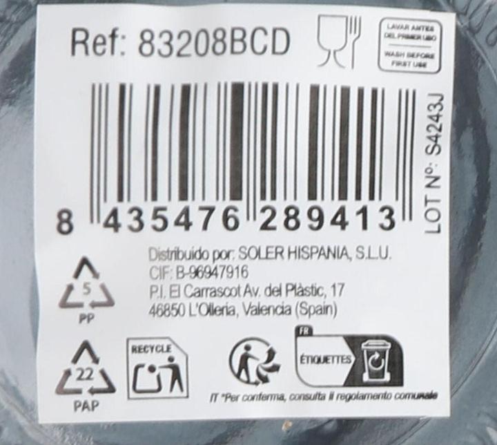 Produktbild La Mer Glas-Flasche Dark goethe 1 L (12 Stück) (1 l, 12 x)