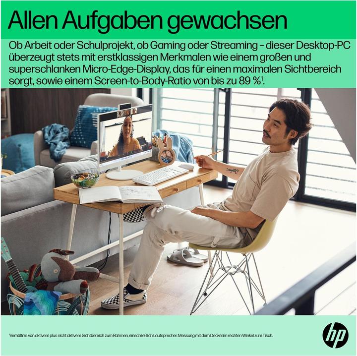 Produktbild HP 24-cr0112ng (512 GB, 8 GB, Intel N100)