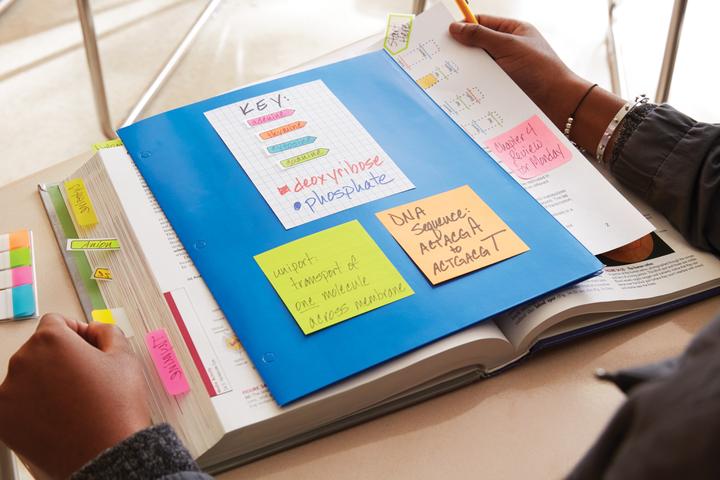 Produktbild Post-it Energetic Haftnotizen (76 x 76 mm)
