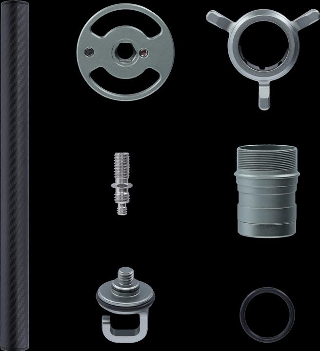 Actual product image Rollei Centre column | for Lion Rock Pro (Carbon)
