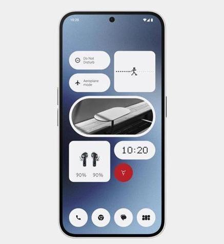 Produktbild Nothing Phone (2a) (256 GB, Weiss, 6.70", Dual SIM, 5G)
