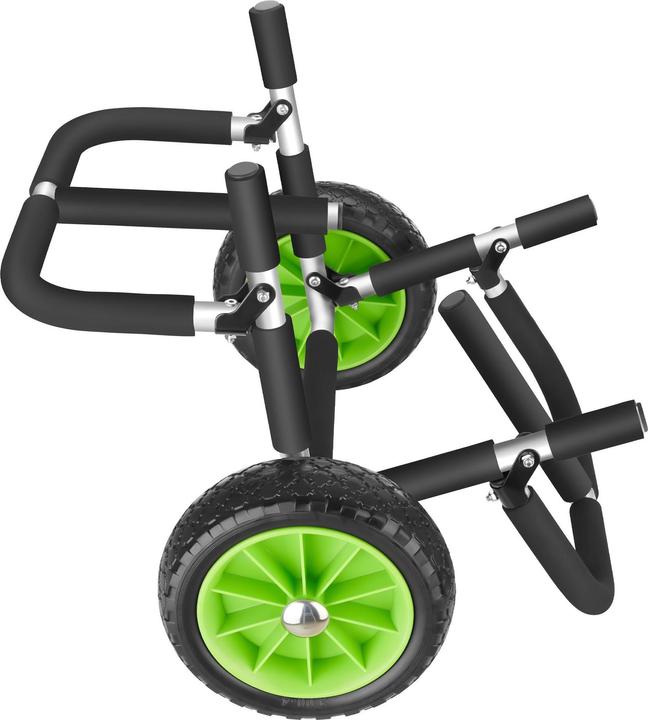Image du produit tectake Chariot de transport pour planche de surf WaveWheel, pliable, pour 2 planches