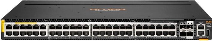 Actual product image HPE Aruba 48p Smart Rate /2nd/5G PoE and 2p and 2p Switch (48 ports)