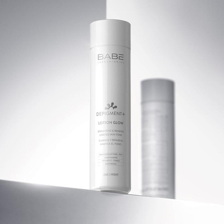 Produktbild Babe Lotion Glow Depigment+ 150ml Hellt auf Erneuert Gleichmässigkeit Verhindert Fleckenbildung Leuchtet (150 ml)
