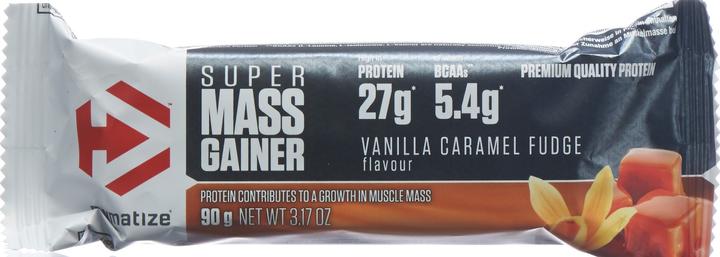 Actual product image Dymatize Super Mass Gainer Bar (90g) (Vanilla, 1 pcs., 90 g)