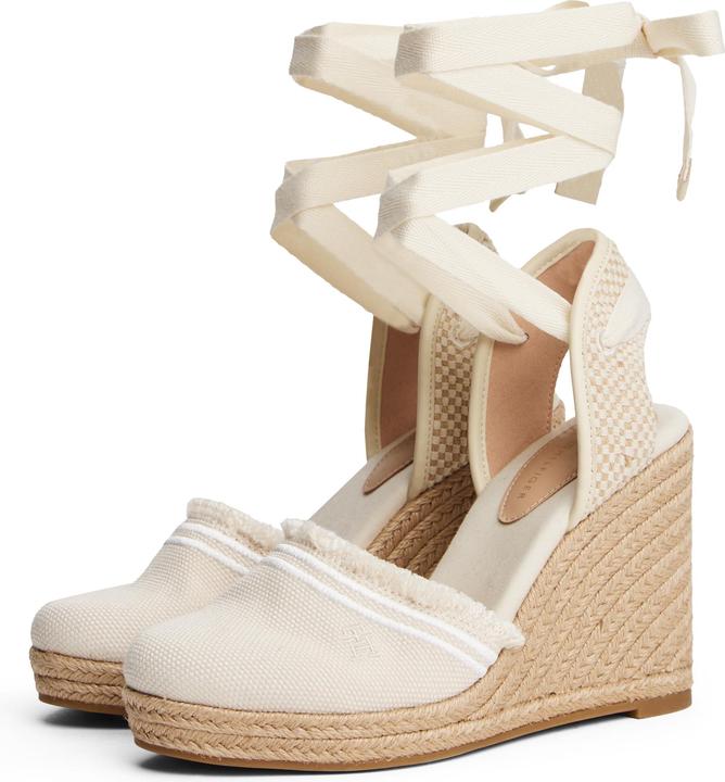 Produktbild Tommy Hilfiger Fringe Canvas High Wedge (41)