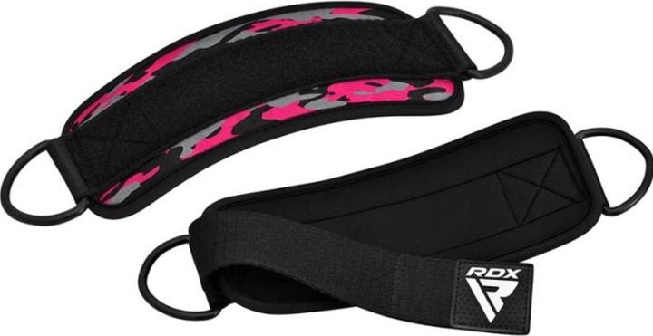 Actual product image Rdx Gym Ankle Pro A4 Camo Pink-Pair