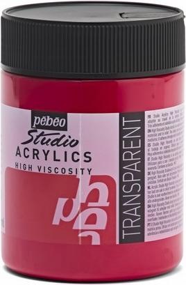 Actual product image Pebeo Studio Acrylics fine acrylic (Primary magenta, 500 ml)
