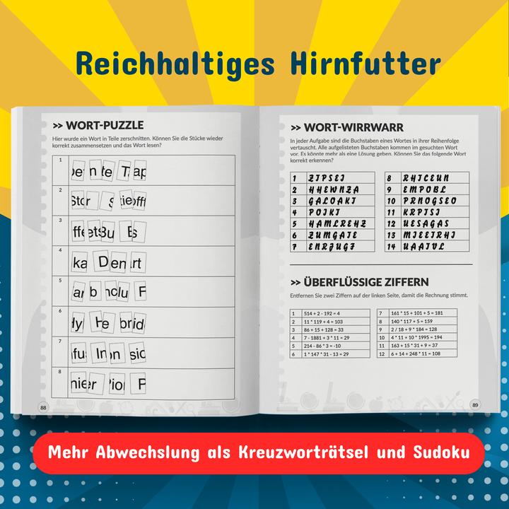 Actual product image Memory training for seniors (German, Heiko Spindler, 2022)