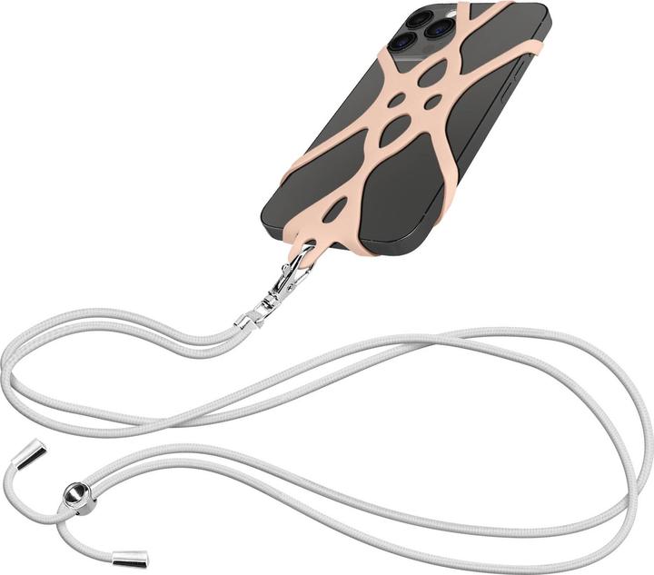 Actual product image Avizar Cell phone chain, adjustable nylon strap