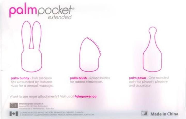 Actual product image Palm Power Pocket Extended SilikonaufsÃ¤tze